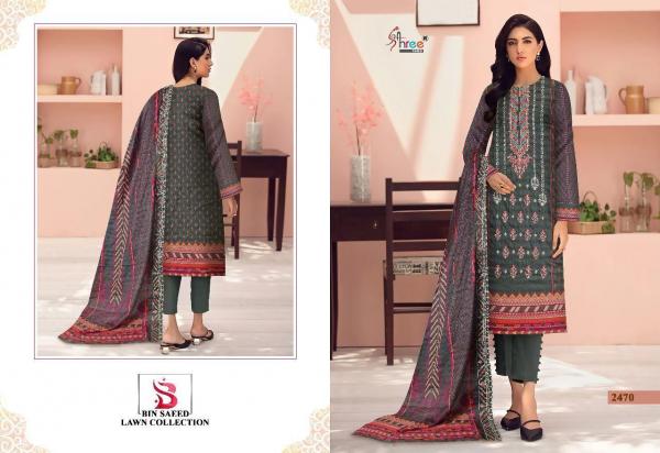 Shree Bin Saeed Lawn Collection Pakistani Salwar Suits